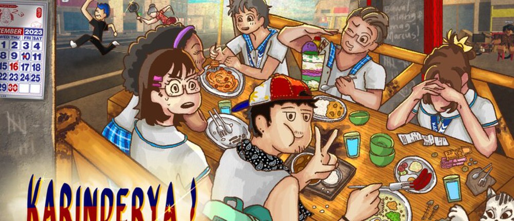 Official Karinderya! Roblox cover art, cropped wide for the homepage header